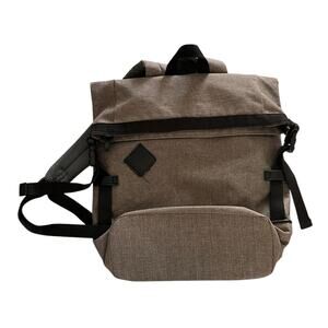 Mens Gray Backpack Travel School Work Lightweight Packable Unisex